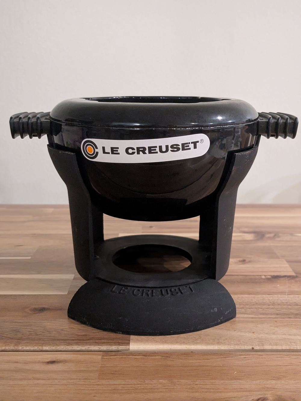 Le Creuset Fondue Pot Vintage 80's